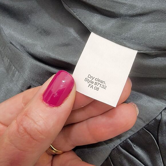 J. CREW Ecole Velvet Blazer Black Hook Eye Close Size 12 P EUC‎ - Picture 9 of 16